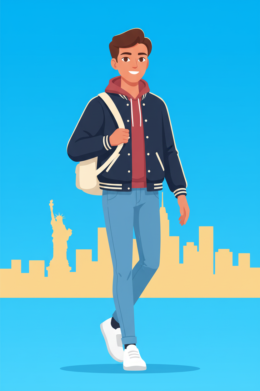 AwayAcademy Maskot — ABD